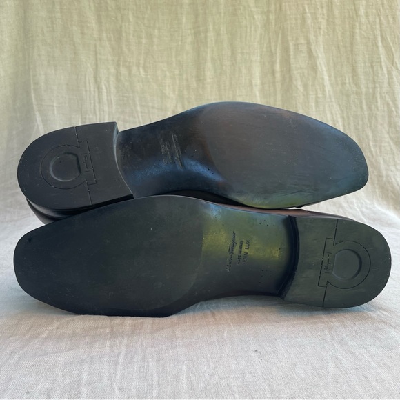 FERRAGAMO REMIGIO OXFORD IN CHOCOLATE BROWN - Picture 7 of 7